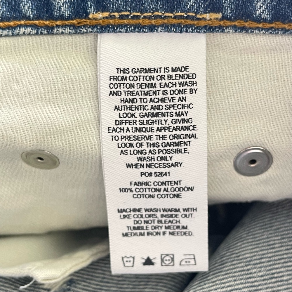 Derek Lam Mika Mid Rise Girlfriend Distressed Blue Jean Size 26 - Picture 13 of 14